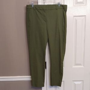 J. Crew Mercantile NWT Women's Forest Green Pants